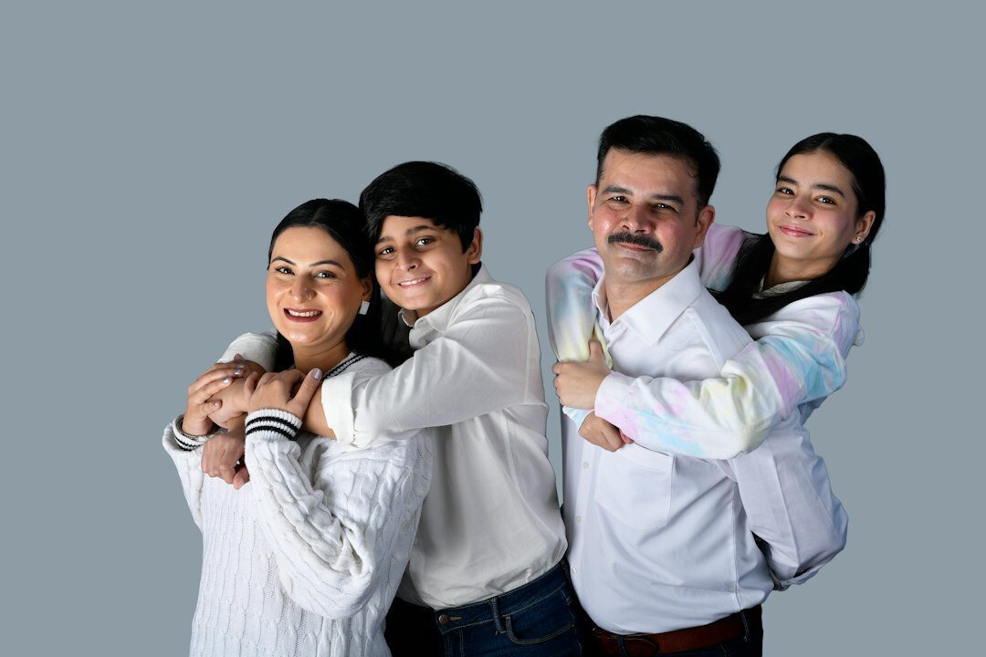 happy reunion family