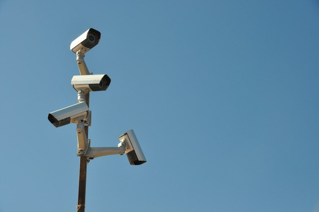 surveillance camera setup